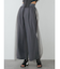 チュールレイヤードワイドパンツ