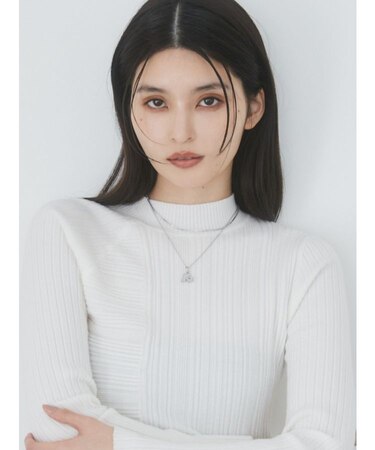 オリジナルモチーフビジューネックレス