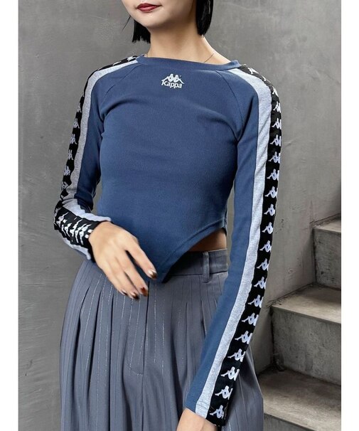 【Kappa】レオタードロゴロンT