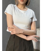 パッチステッチクロップドT