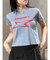 シャープモチーフクロップドTシャツ