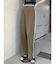 カットオフストレートパンツ