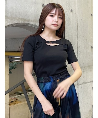 フロントパーツレイヤードトップス