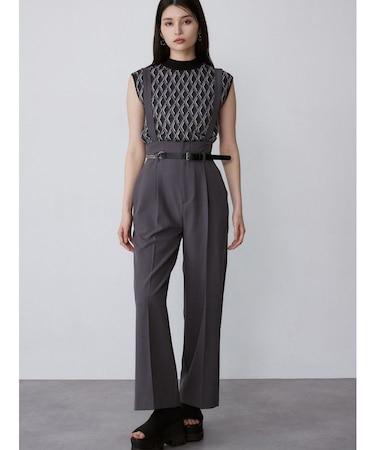 チェーンベルトサスペンダーパンツ