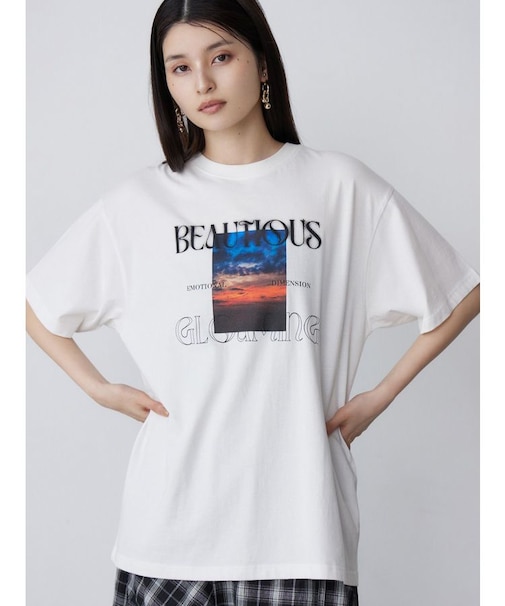 GLOAMINGオーバーTシャツ