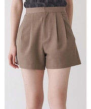 ダブルタックショートパンツ