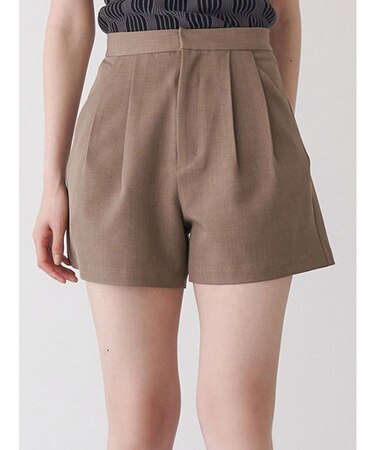 ダブルタックショートパンツ