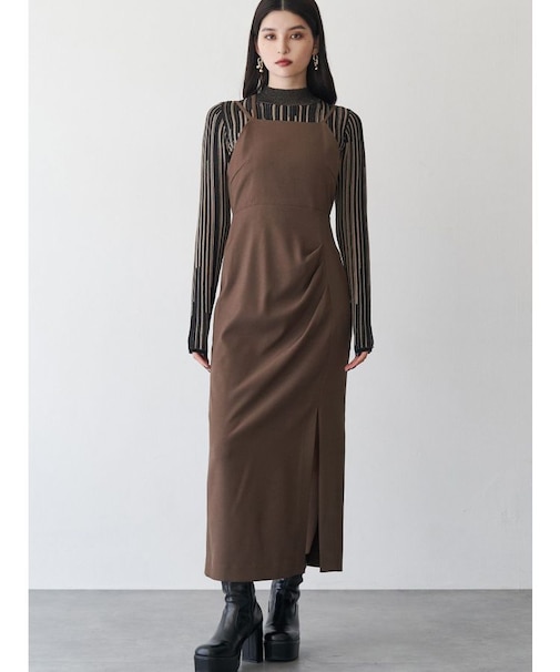 ストリングキャミワンピース【セットアップ着用可】