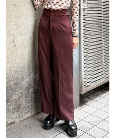 サイドベルトパンツ【セットアップ着用可】