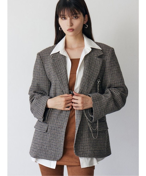 カラーアタッチメントジャケット｜ムルーアの通販｜&mall（アンド