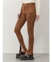 フェイクスウェードパンツ