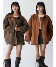 リバーシブルミドルコート