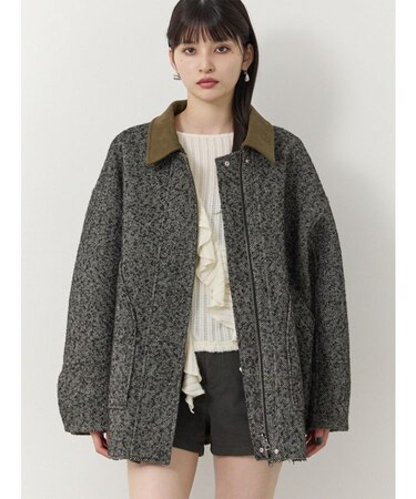 リバーシブルミドルコート