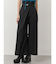 ベルトハイウエストワイドパンツ