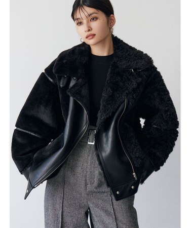 ミックスファーフェイクムートン