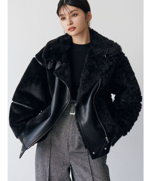 ミックスファーフェイクムートン