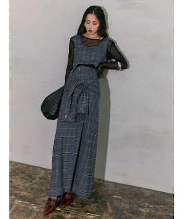 【YUKKOコラボ】2WAYシャツライクジャンスカ