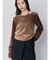 ホルターネックベロアトップス