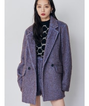 シャギーテーラードコート【セット販売対象】