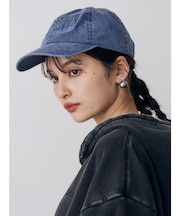 パッチロゴスタッズキャップ