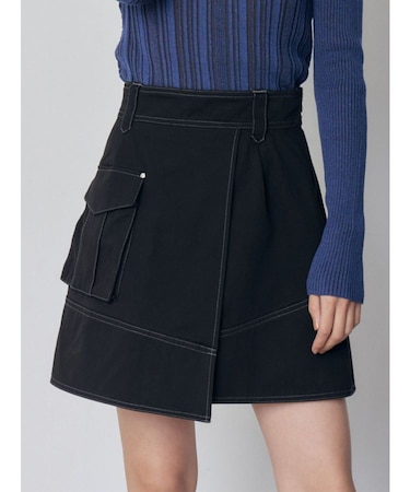 アシメチノミニスカート