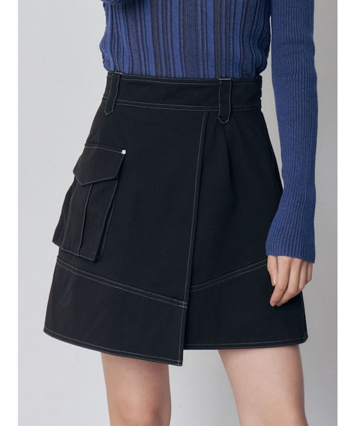 アシメチノミニスカート