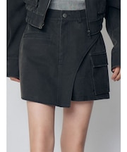 ワンサイドスリットカーゴショートパンツ【セット販売対象】