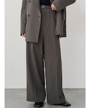 フロントベルトワイドパンツ【セット販売対象】