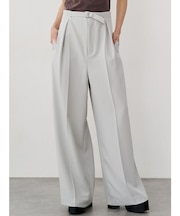 フロントベルトワイドパンツ【セット販売対象】