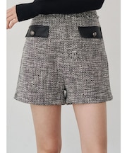 ツイードショートパンツ
