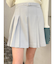 ダブルプリーツミニスカート【セット販売対象】