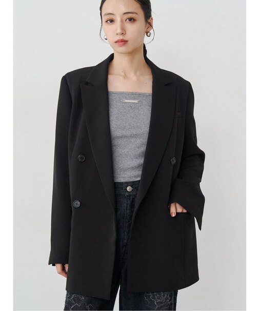 ベルテッドテーラードジャケット【セット販売対象】