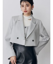 ショートテーラードジャケット【セット販売対象】