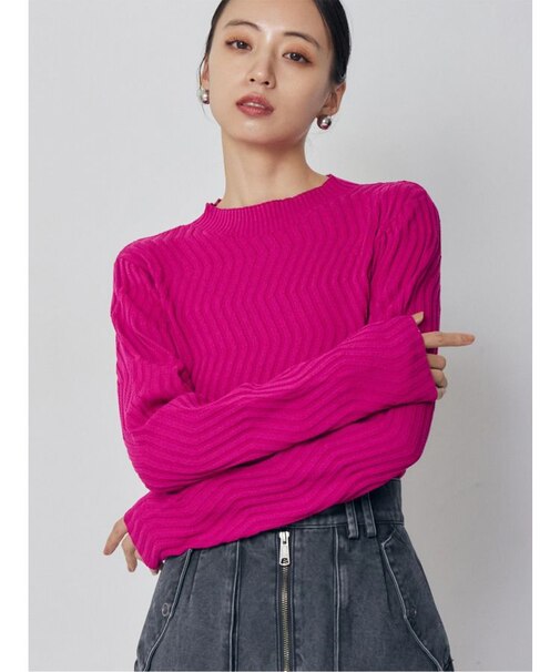 ウェーブニット