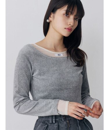 シアードッキングベロアトップス