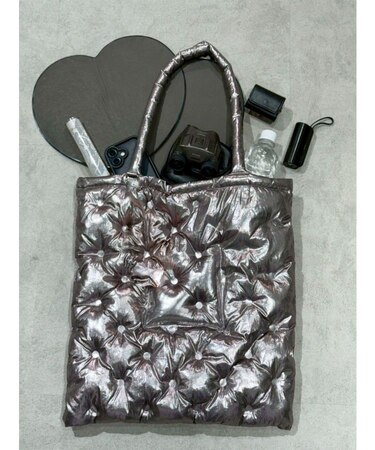 キルティングライクトートバッグ