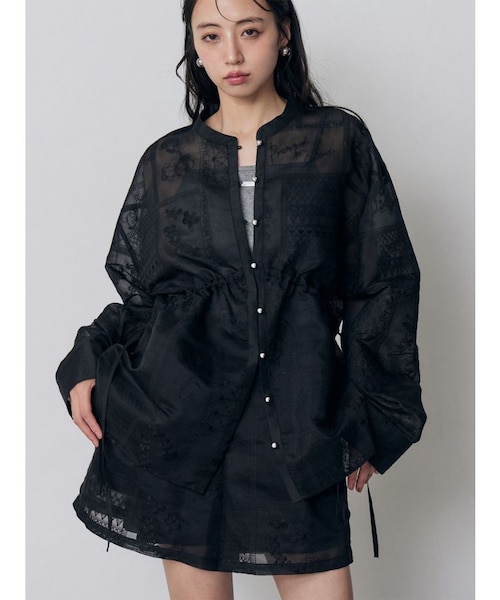 ムルーア トップス 9月10日のみ値下げ MURUA（ムルーア） 【LIMITED ITEM】オフショルジップトップス【SALE