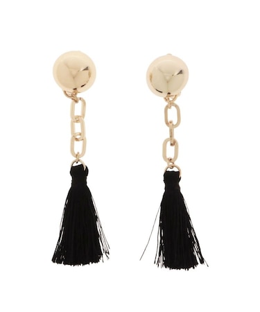 チェーンタッセルイヤリング