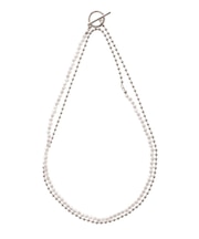 パールチェーンMIXネックレス