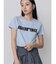 パターンロゴパッチTシャツ