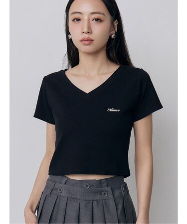 ライティングロゴプレートTシャツ