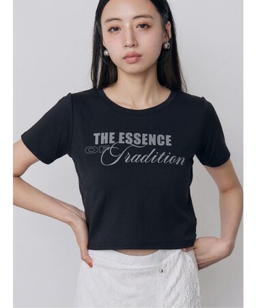 MIXタイプフェイスクロップドTシャツ