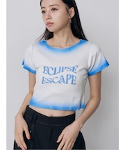 シャドウクロップドTシャツ
