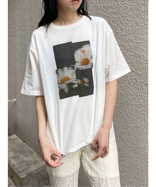 プリントオーバーTシャツ