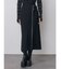 フェイクレザーベルトZIPスカート