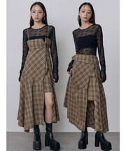 2WAYスリットキャミワンピース
