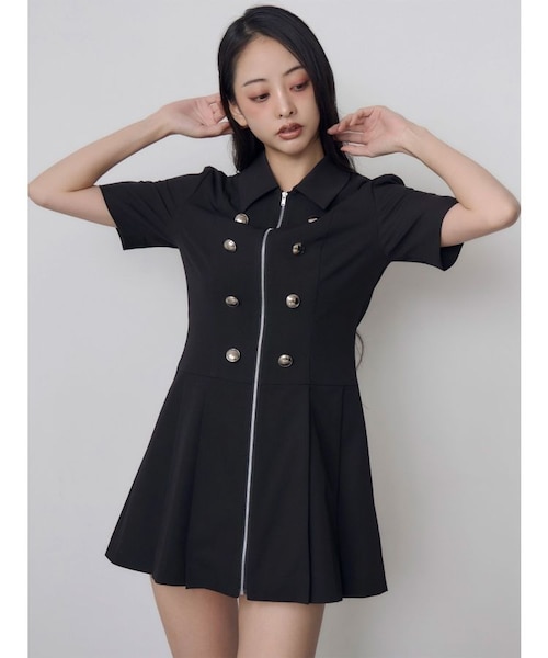 ナポレオンライクミニワンピース｜ムルーアの通販｜&mall（アンド