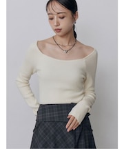 2WAYベーシックニット