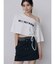 ワンショルロゴワイドTシャツ