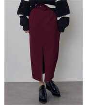 【20th Anniversary Iconic Items】ベルテッドペンシルスリットスカート